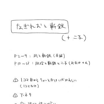なぎれおと斬鉄+二子【bll腐】