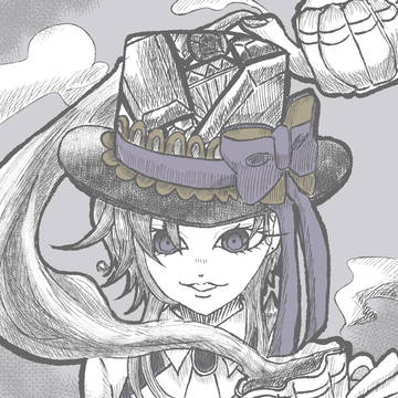 ゴシック風な絵柄でお試し