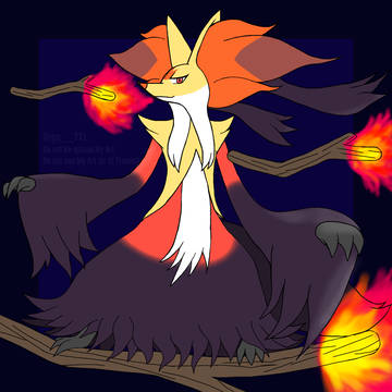 メガデルフォックス  - Mega Delphox