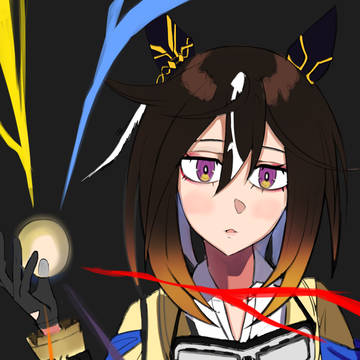 ステゴさんの色ラフ