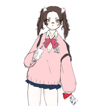 学パロ女体化好茶