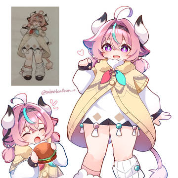 コンセプトアートのヴァレサちゃん