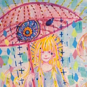 雨の目