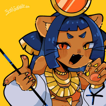 エジプト猫耳褐色ロリ