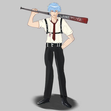 Gintoki dressed as Heathcliff