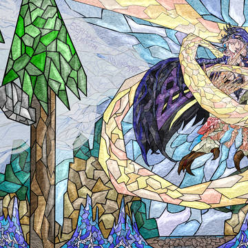 Nautika Stained Glass art