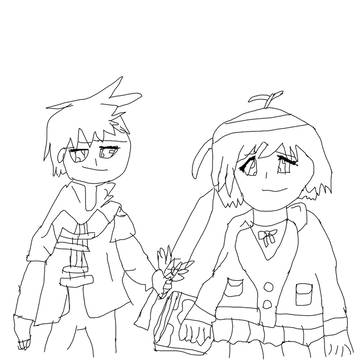 Aldo  Senki  Brother and sister