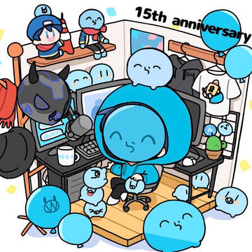 15周年記念イラスト🎉