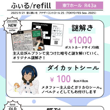 【お品書き】アナザーコントロール25【東7R43a】