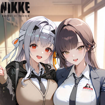 <NIKKE>「先生…今日はどこに寄って行きましょうか♪」❤️