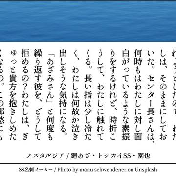 トシカイSSお試し～！