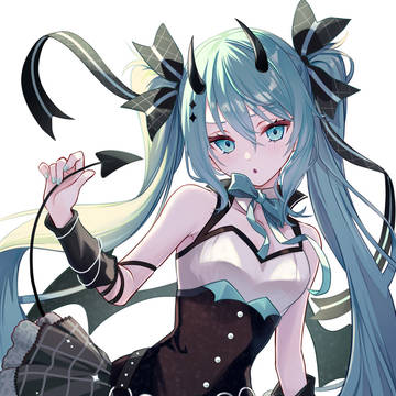 ラスカルコラボの悪魔ミクちゃん