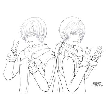 KAITO 線画