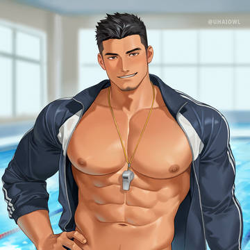 水泳コーチ