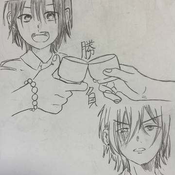 曲パロイラスト完成しました！