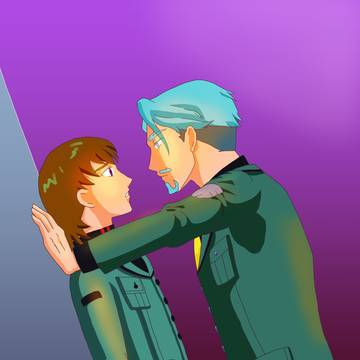 ジークアクスで壁ドン
