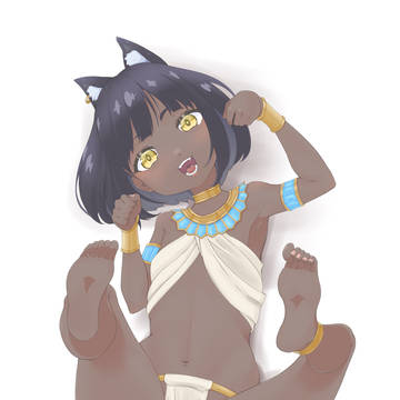 褐色猫耳エジプトロリ