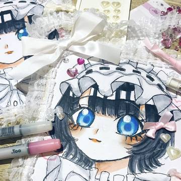 ふりふりロリータちゃん⸝⸝>　̫<⸝⸝