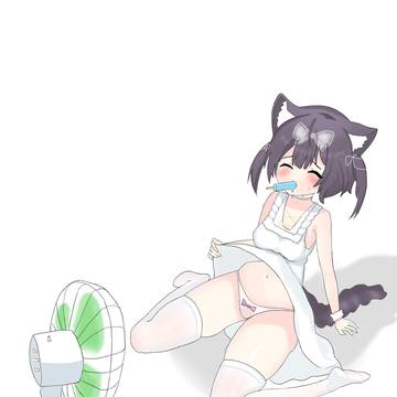 天气真热