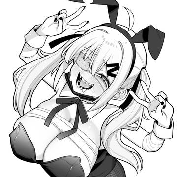 キモ笑いバニー