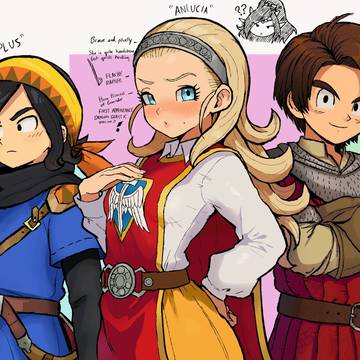 DQ10の剣使い • Sword Users in DQ10