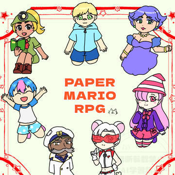 紙マリ擬人化まとめ