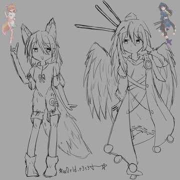 東方落書き…