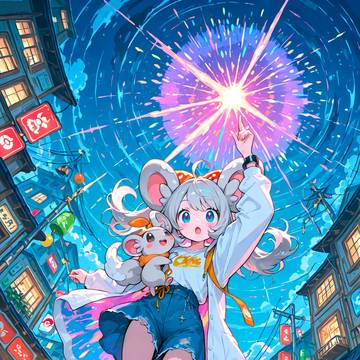 少女とチラーミィ