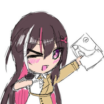 初らくがきAZKi