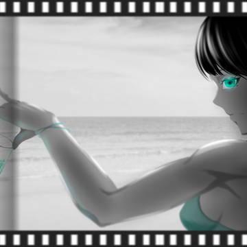 海辺の女
