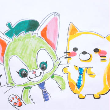 ジェラトーニ  と  ねこ