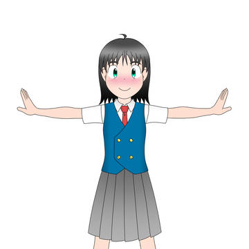 中学生の女の子