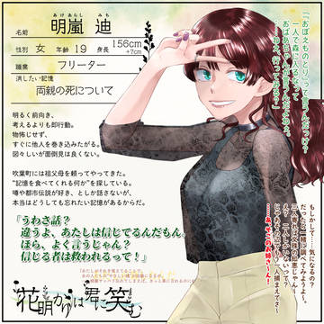 【明笑】明嵐 迪【人間】