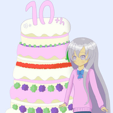 ブレブレ10周年おめでとう絵