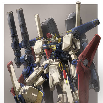 小林誠さん風ZZガンダム