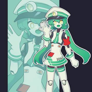鉄道擬人化①　1081号