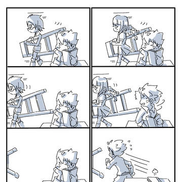 サラダとスミレの力量を見誤るボルトさん