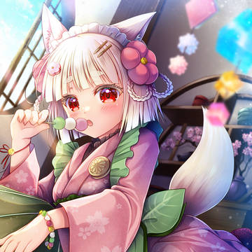 和菓子擬人化×狐耳っ娘