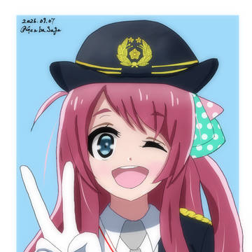 さくらちゃん1日警察署長