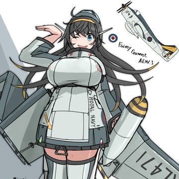 フェアリーガネット 擬人化ラクガキ