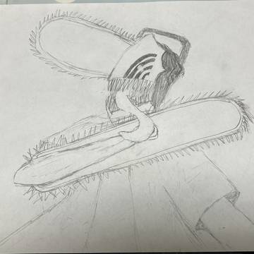 落書きチェンソーマン