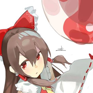 画了灵梦！