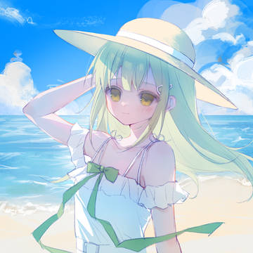夏と夕日