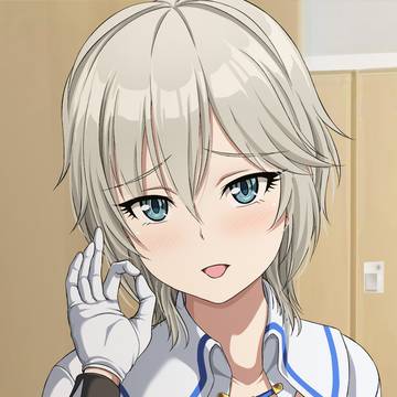 青藍島にやってきたアーニャちゃん