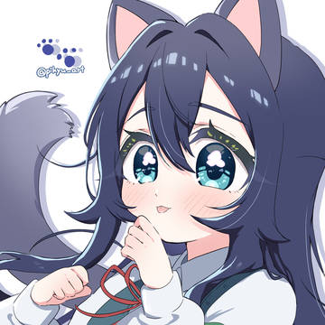 ねこしずかちゃん（アニメ様風）
