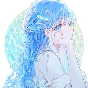 Mermaid blue