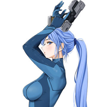 zero suit samus cosplay
