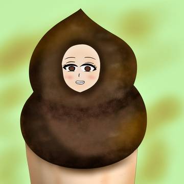ソフトクリーム(チョコ味)
