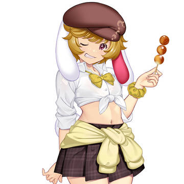 へそ出しギャル風味鈴瑚たん