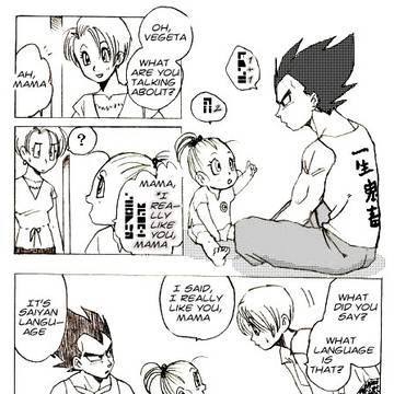 Speaking saiyan